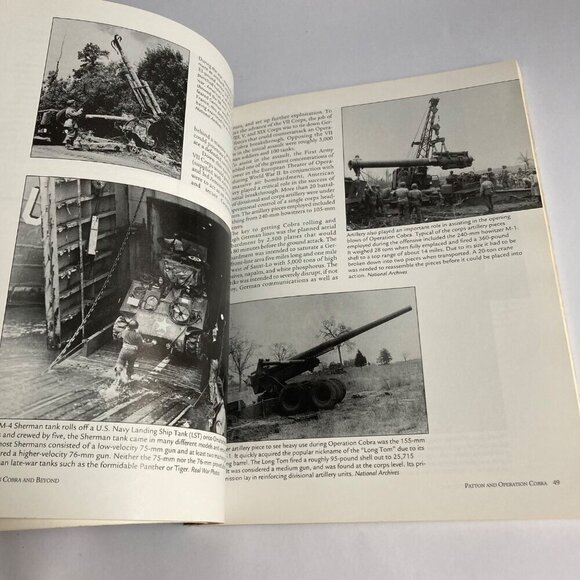 Patton Operation Cobra and Beyond Vintage WWII Book by Michael & Gladys Green - Picture 5 of 7